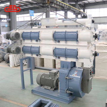 1-2 t/h SZLH250 ring die pellet feed making plant