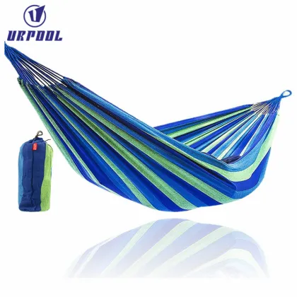 Big Outdoor Hammock: Portable Nylon Parachute Camping Travel Bed