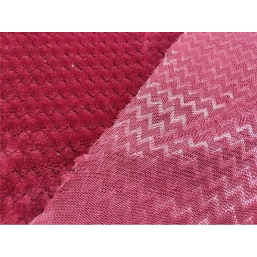 Flannel with Small Merbau Jacquard Fabric