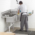 Corner Three Compartment Sink