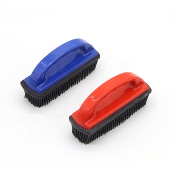 Pet Hair Remover: Rubber Broom, Car Interior, and Leather Seat Cleaning Brushes
