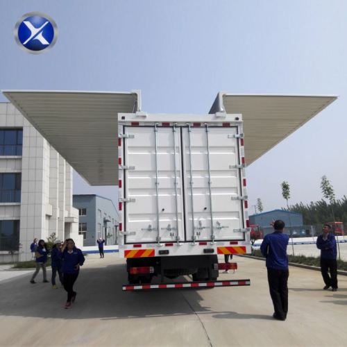 Heat insulation pass CCC wing opening cargo box van body