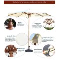 Middle pillar umbrella regular model