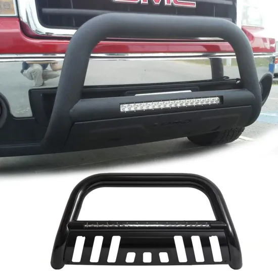 Steel Front Bumper Bull Bar for Toyota Hilux Revo Rocco 2015-2022