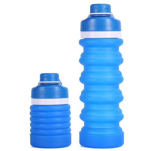 Silicone Folding Bottle Foldable Collapsible Custom Logo Hot Selling