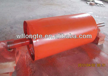 Permanent drum magnet for conveyor belt