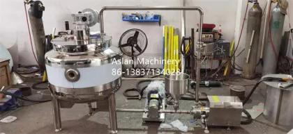 100L Combined Oil Flavor Heating Mixing Tank for Sugar Sauce Cooking and Cosmetics
