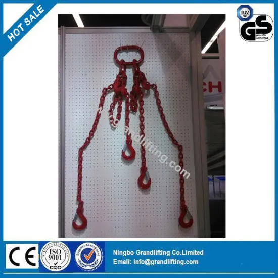 G80 Lifting Chain Four Legs Chain Sling Assembly