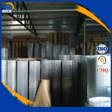 zinc coated welded wire mesh