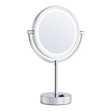 Two-side rechargeable led mirror