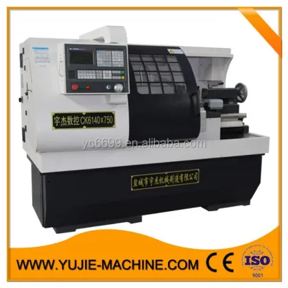 CK6150A Metal CNC Lathe with Live Tooling