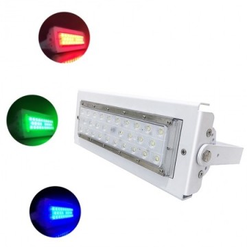 50-250W RGB Luz de inundación: Solución LED de iluminación exterior para ciudades inteligentes