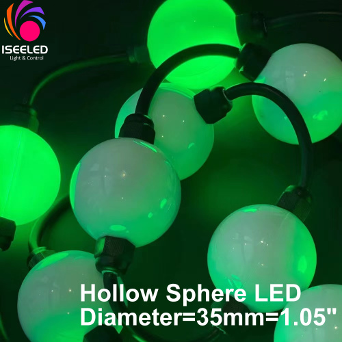 Hoge helderheid 50 mm DMX RGB LED -ballicht