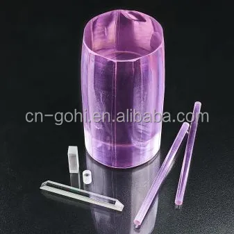 Laser Host Crystal: Nd:YAG (Neodymium Doped Yttrium Aluminum Garnet)