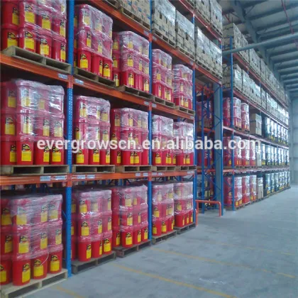 Long beam storage shelving with wire mesh