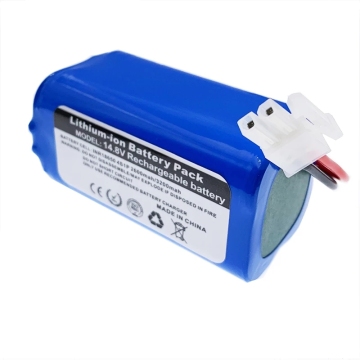 Dung lượng cao 18650 LI-ion Pin cho máy hút bụi robot letchtroux