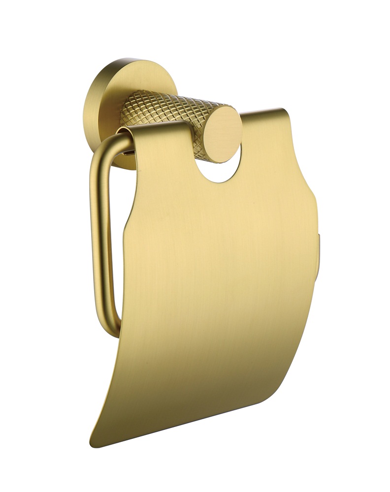 Concise Style Brass Roll Holder