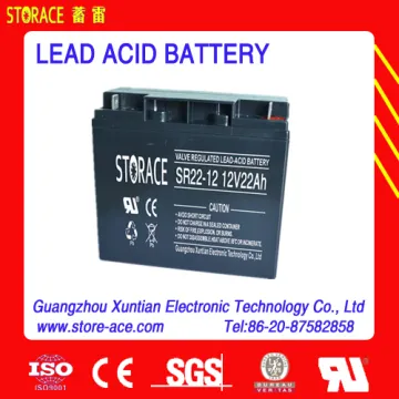 lead acid battery 12v 22ah Guangzhou battery supplier