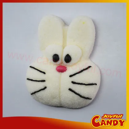 2017 white rabbit candy marshmallow bonbon