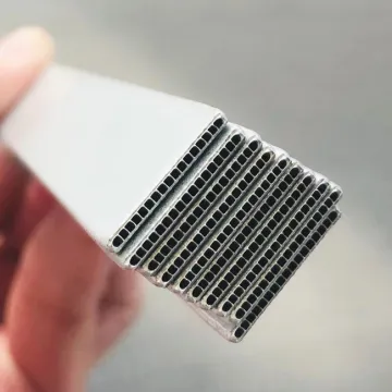 Micro-channel Extruded Aluminum Brazing Tube For Evaporator