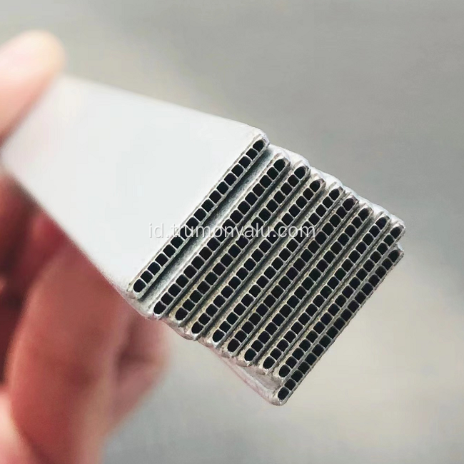 Tabung Mematri Aluminium Ekstrusi Mikro untuk Evaporator