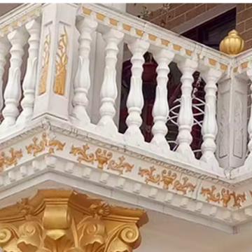RF-ABS Plastic Outdoor Wall Ornament Cornices Designs for Construction Building