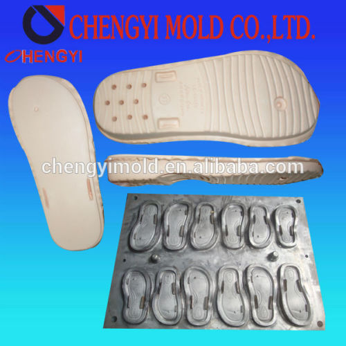 EVA Slipper EVA sandal sole mould 1 mould 4 pairs