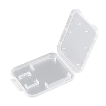 SD Card and Micro TF Memory SD Card Blister Packing - Transparent Mini Plastic Case
