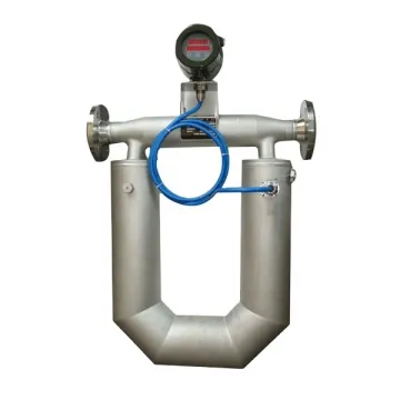 High Reliability 1 Inch Compact Drainable Coriolis Mass Flow Meter and Density Meter