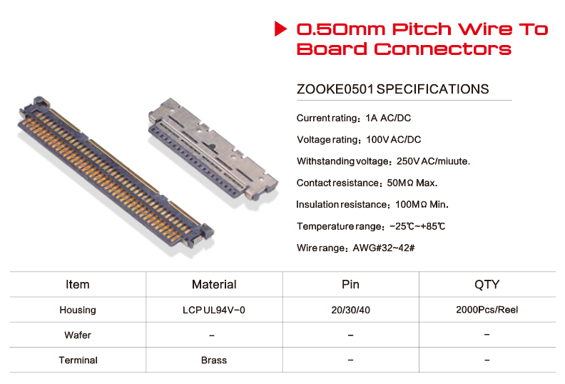 Single Row Pin Connector