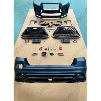 Car Body Kit Upgrade for Highlander 2012-2014 to Lexus Bumper Assembly with Grille Option