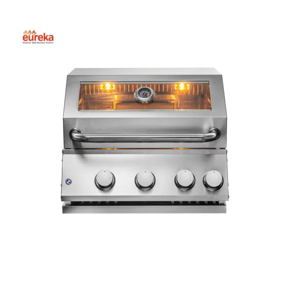 outdoor garden built in 304 stainless steel gas infrared gas bbq grill bbq gas grill