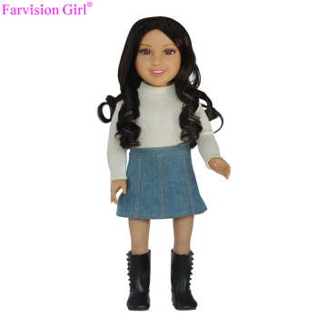 Hot sale stuffed toy vinyl doll 3d mini dolls