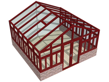 exterior winter garden sun room
