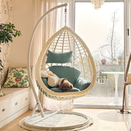 Hot Sale Outdoor Hanging Swing Chair Rattan Balcony Furniture