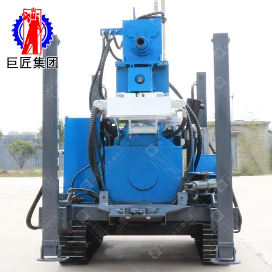 Crawler hydraulic geological surveying and mapping mobile drilling rig