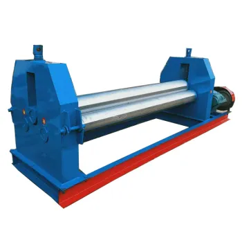 Low Price Steel Sheet Metal Plate Rolling Machine with 3 Rollers Bending