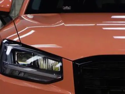 crystal gloss paige pink car wrap