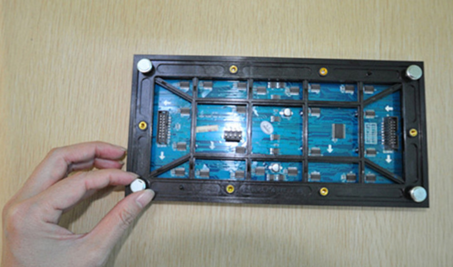 LED Display Module with magnet