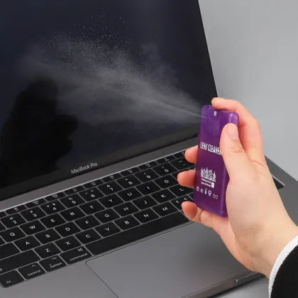 Plastic Portable 20ML Credit Card Eyewear Lens Cleaner Spray