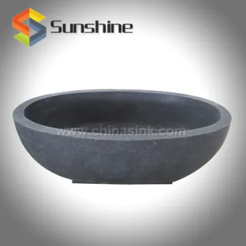 G654 Honed Outdoor Granite Bathtub