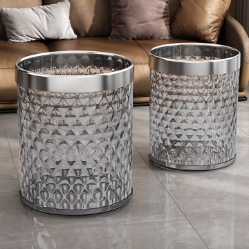 Large Capacity Modern Trash Can for Home Bathroom