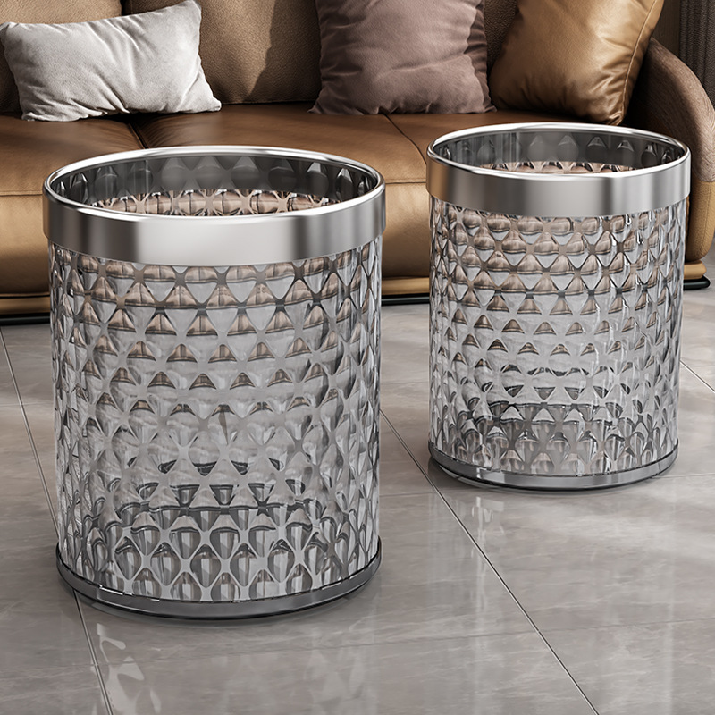 Large Capacity Modern Trash Can for Home Bathroom