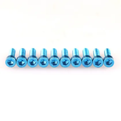 M3 Anodized Any Color Hex Aluminum Screws