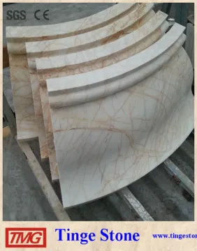 Gold spider marble column moulding designs