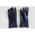 Semi Rough PVC Coated Gloves