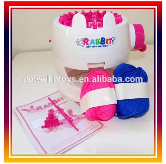 2016 Fashion handmade Toys Personality Gift easy kint kit for kids DIY Toys Kintting Machine