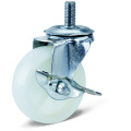 καυτές πωλήσεις PP Screw Side Brake Casters