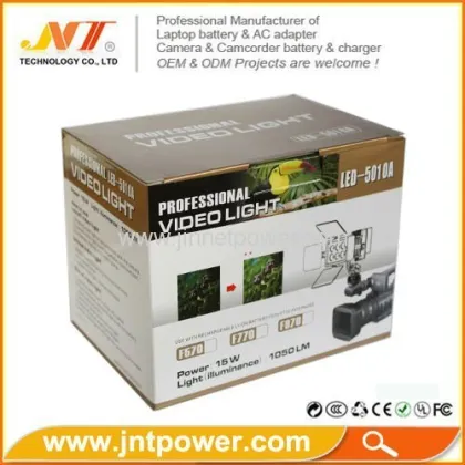Led-5010a Video Lighting For Panasonic Camcorders 