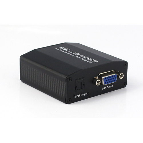 HDMI to VGA SPDIF 3.5 audio Jack